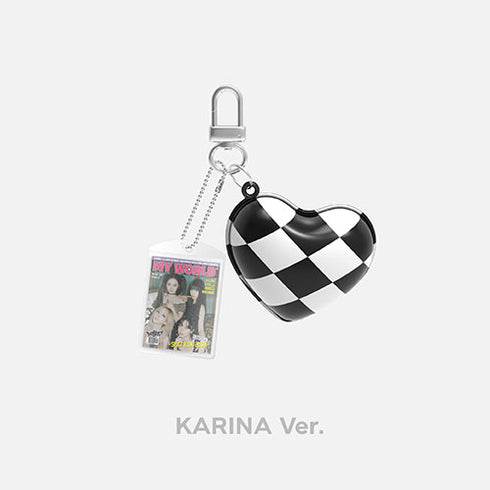 AESPA MY WORLD OFFICIAL MD - 02. CUSHION KEY RING